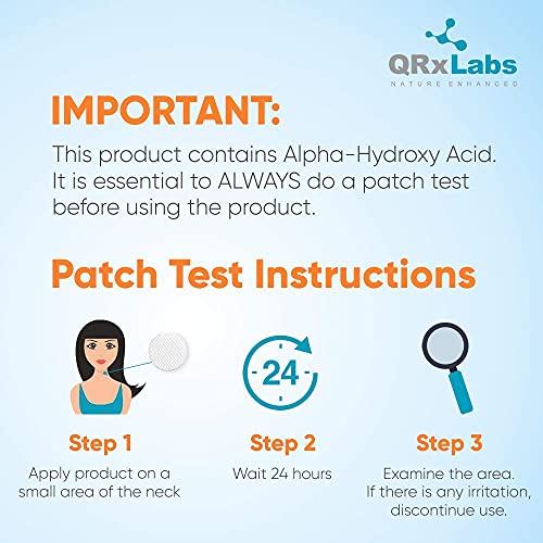QRxLabs Glycolic Acid 20% Resurfacing Pads for Face & Body with Vitamins B5 QRxLabs uk supplements