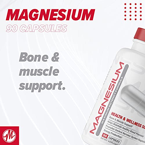 Metabolic Nutrition Magnesium, 650mg per Serving, Non-GMO, Vegan, Gluten Free Metabolic Nutrition uk supplements