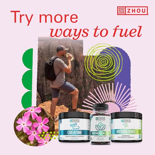 Zhou Nutrition Creatine Monohydrate Chewables 5g for Men & Women, Sugar Free Zhou Nutrition uk supplements