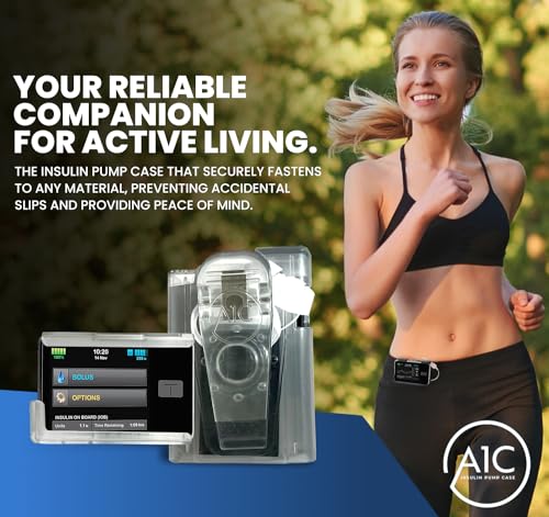 (2023-24 Model) A1C Pump Case, 360 Rotating Case for Tandem Tslim, t:Slim X2, t:Slim G4 PUG PROTECTIVE GEAR uk supplements