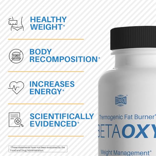 BetaOxy Fat Burner & Appetite Suppressant and Weight Loss Supplement Pills for Women Donson uk supplements