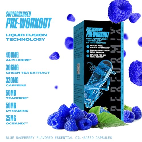 PERFORMIX Supercharged Preworkout - Sustained Energy, Endurance, and Mental Focus PERFORMIX uk supplements