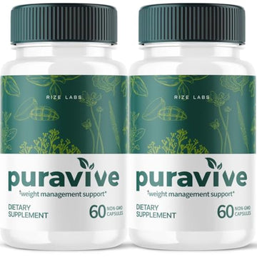 (2 Pack) Puravive Weight Loss Pills, Puravive Capsules Reviews Supplement, Purevive Capsules rize labs uk supplements
