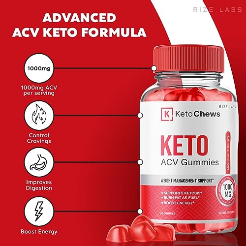 (3 Pack) Keto Chews Gummies - Keto Chews ACV Gummies for Weight Loss 525 MG rize labs uk supplements