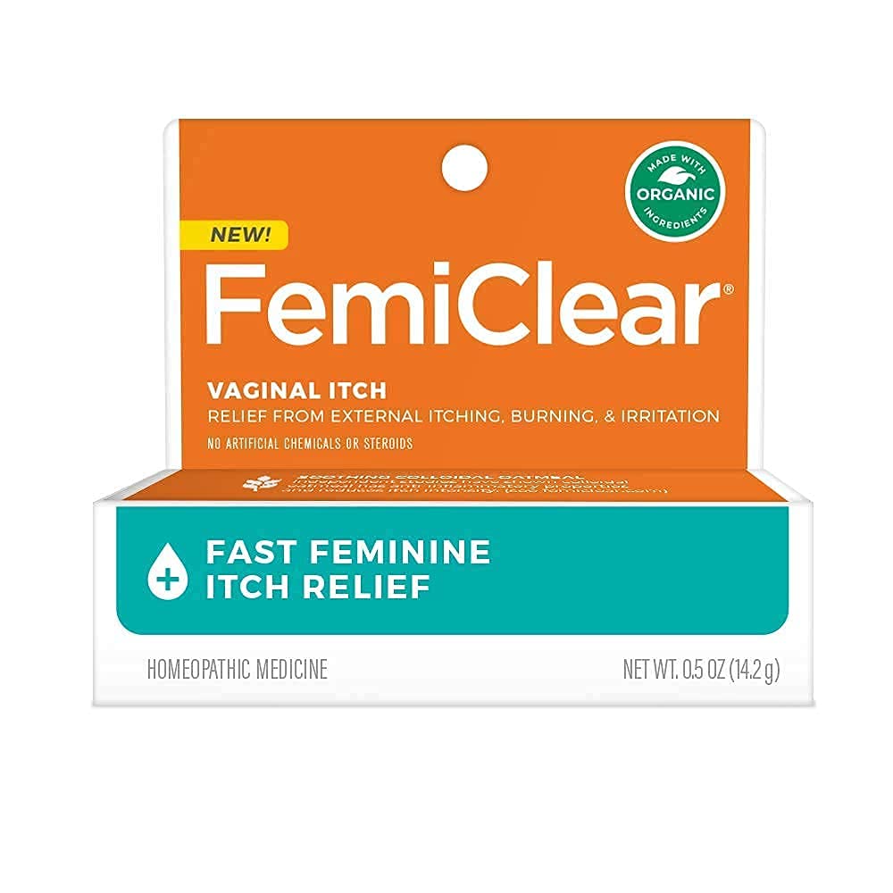 FemiClear 1-Day Yeast Infection Treatment & Vaginal Itch Relief Ointment - Fast Relief Bundle (Pack of 2) FemiClear uk supplements