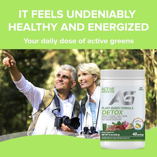 Active Green Pro - Detox Powder, Blend of Synergistic Liver Herbs, Reishi, Moringa Active Green Pro uk supplements