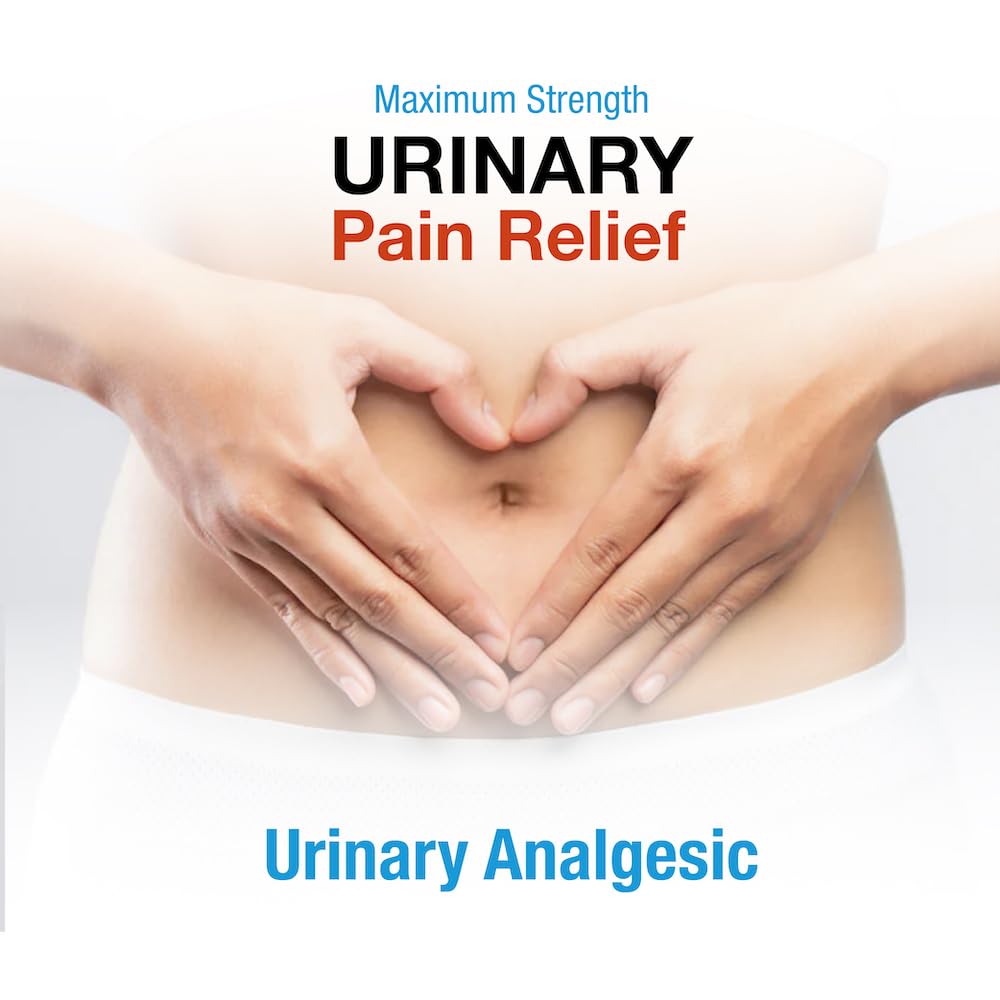 Puregen Labs Urinary Pain Relief | Phenazopyridine HCl 99.5mg Tablets | Maximum Strength OTC for Fast Relief of UTI Pain, Burning and Bladder discomfort – 72 Count Tablets P Puregen Labs uk supplements