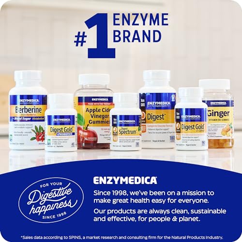 Enzymedica Lypo Gold, Digestive Enzymes for Fat Digestion, Offers Fast Acting Gas Enzymedica uk supplements