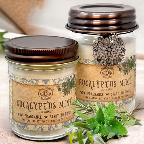 Scented Candle for Home by Way Out West Candles - Long Lasting Home Fragrance or Essential Oils Way Out West Candles uk supplements