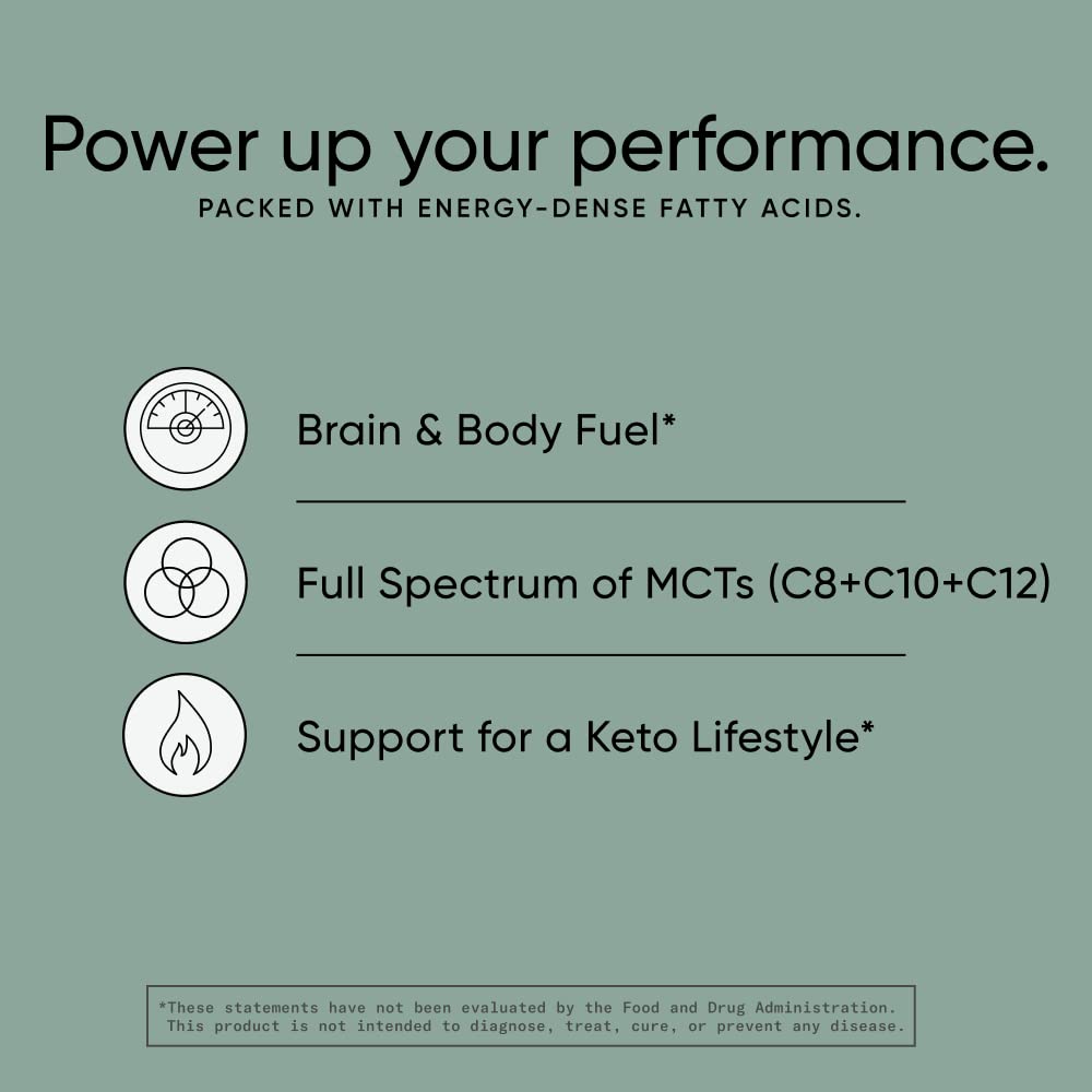 Sports Research Keto MCT Oil from Organic Coconuts - Fatty Acid Fuel for Body Sports Research uk supplements