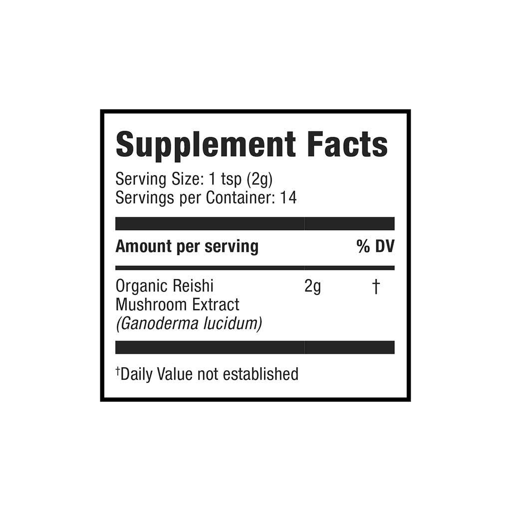 Reishi by Moon Juice - Organic Reishi Mushroom Powder Extract (700mg 1,3 and 1,6 Beta-Glucans per Serving) - Supports Mood, Concentration & Healthy Immune System - Vegan, Non-GMO (1.3oz) Moon Juice uk supplements
