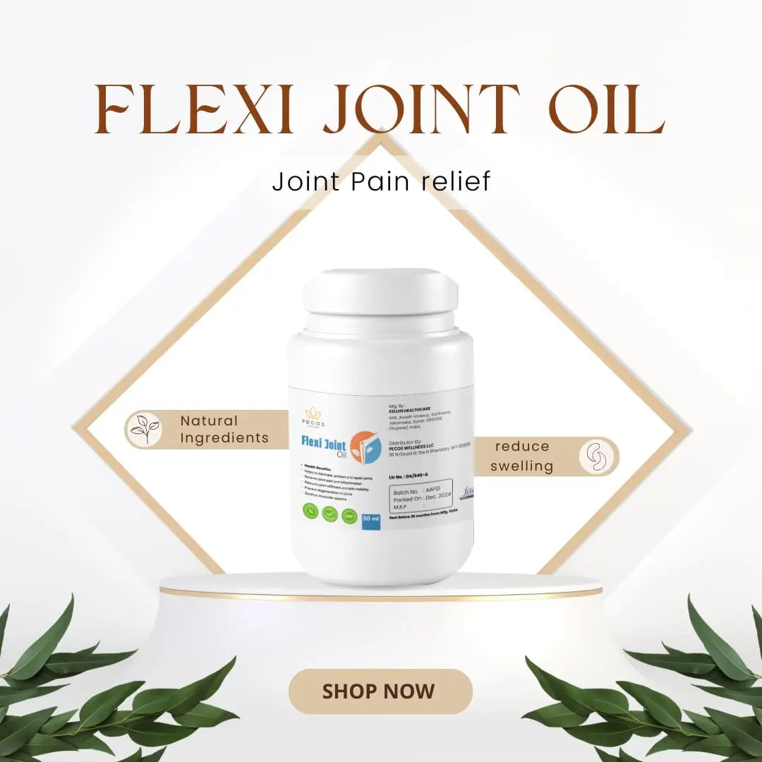 PECOS WELLNESS Flexi Joint Oil, Dietary Supplement PECOS WELLNESS uk supplements