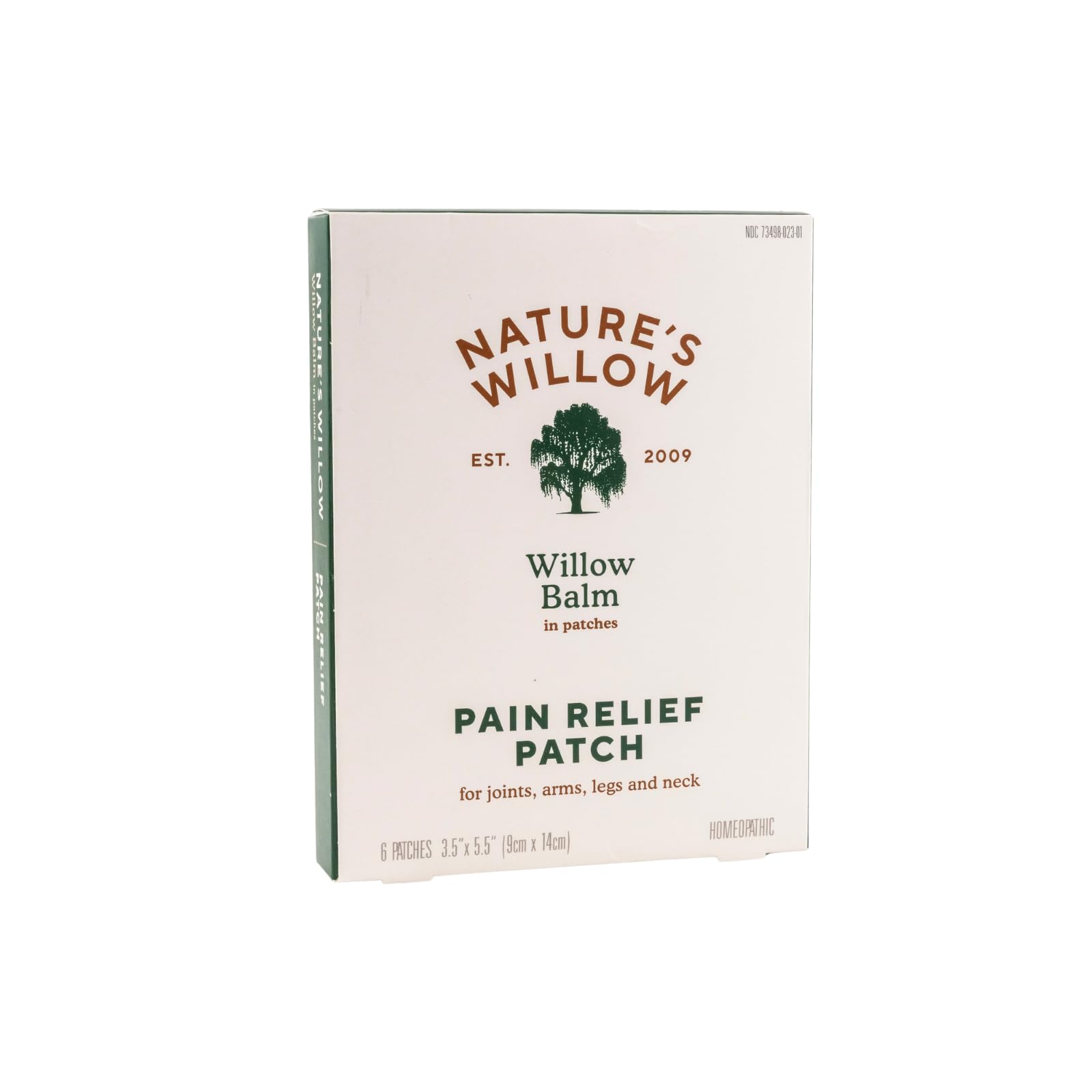 Nature's Willow Relief Patches – Fast-Acting, Plant-Based Topical Solution to Help with Sore Muscles & Joints | 6 Patches per Pack | 1-Pack Nature's Willow uk supplements
