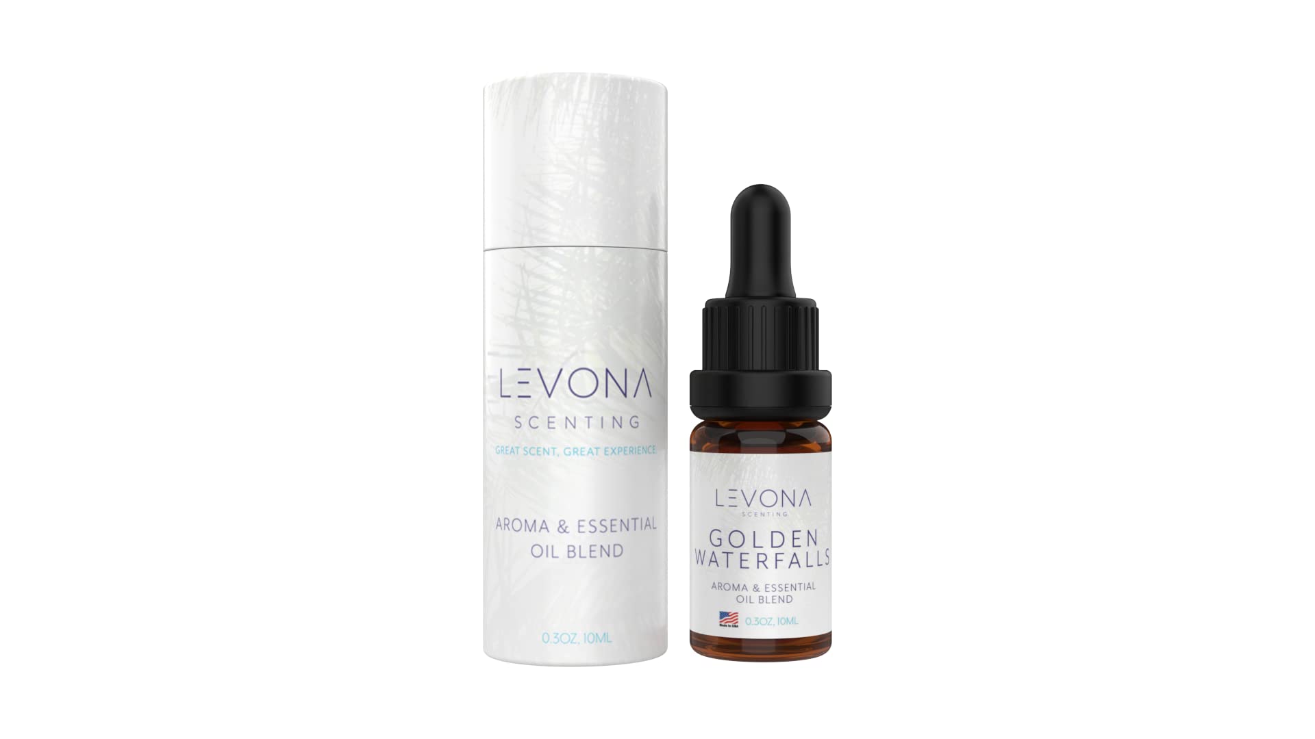 Levona Scent Pure Essential Oils for Diffusers for Home, Hotel & Office - Golden Waterfalls LEVONA SCENT uk supplements