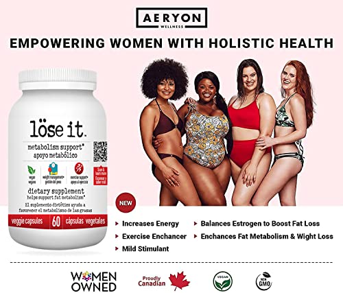 Lose It by Aeryon Wellness - Fitness Management & Exercise Enhancer - Hormone Balance Aeryon Ashlie Wellness uk supplements