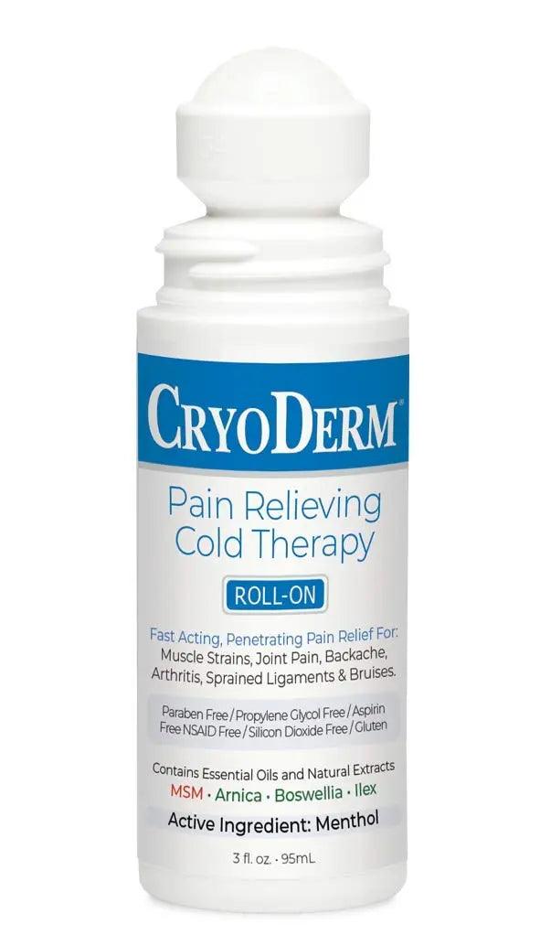 Cryoderm Cold Roll-on 3oz, 2.4 Lb CryoDerm uk supplements