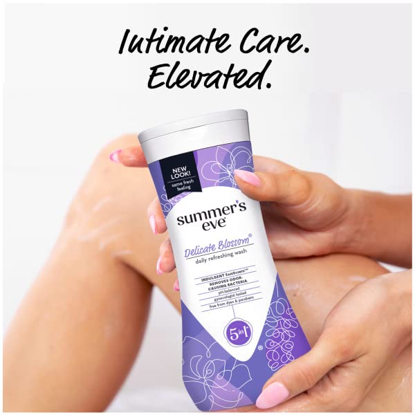 Summer's Eve Delicate Blossom Daily Refreshing Feminine Wash, Removes Odor, pH balanced, 15 fl oz Summer's Eve uk supplements