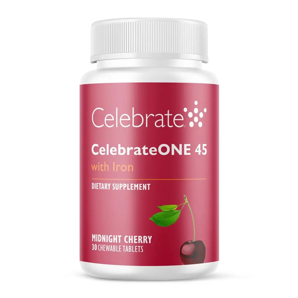 Celebrate Vitamins CelebrateONE 45 Chewables, 45mg Iron - Once Daily Bariatric Multivitamin, Essential Vitamins & Minerals Celebrate Bariatric Supplements uk supplements