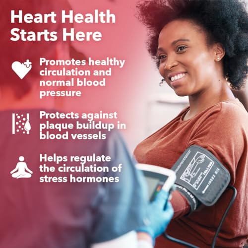 LifeSeasons B/P Stabili-T - Blood Pressure Support - Vitamin Supplement for Healthy Heart & Circulation - Ashwagandha, Arjuna & Hawthorn Berry - 240 Capsules LifeSeasons uk supplements