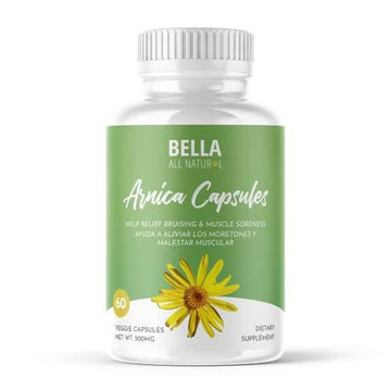 Bella All Natural Arnica Capsules 500 mg, 60 Count Bella All Natural uk supplements