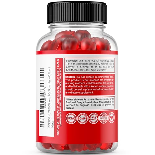 Keto ACV Gummies Advanced Weight Loss (1000mg) ACV Keto Gummies for Weight Loss DORADO NUTRITION uk supplements