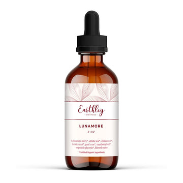 Earthley Wellness Lunamore, Natural Anti-oxodant Remedy for Women, Reduce Cramps (2oz) Earthley Wellness uk supplements