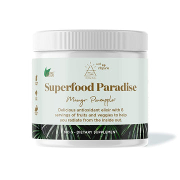 nbpure Earthy Andy Superfood Paradise, Mango Pineapple, 30 Servings nbpure uk supplements