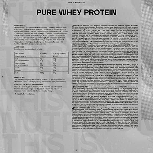 Bulk Pure Whey Protein Powder Shake, Pistachio Ice Cream, 1 kg Bulk uk supplements