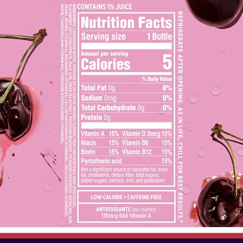 Sparkling Ice, Black Cherry Sparkling Water, Zero Sugar Flavored Water, with Vitamins Sparkling ICE uk supplements