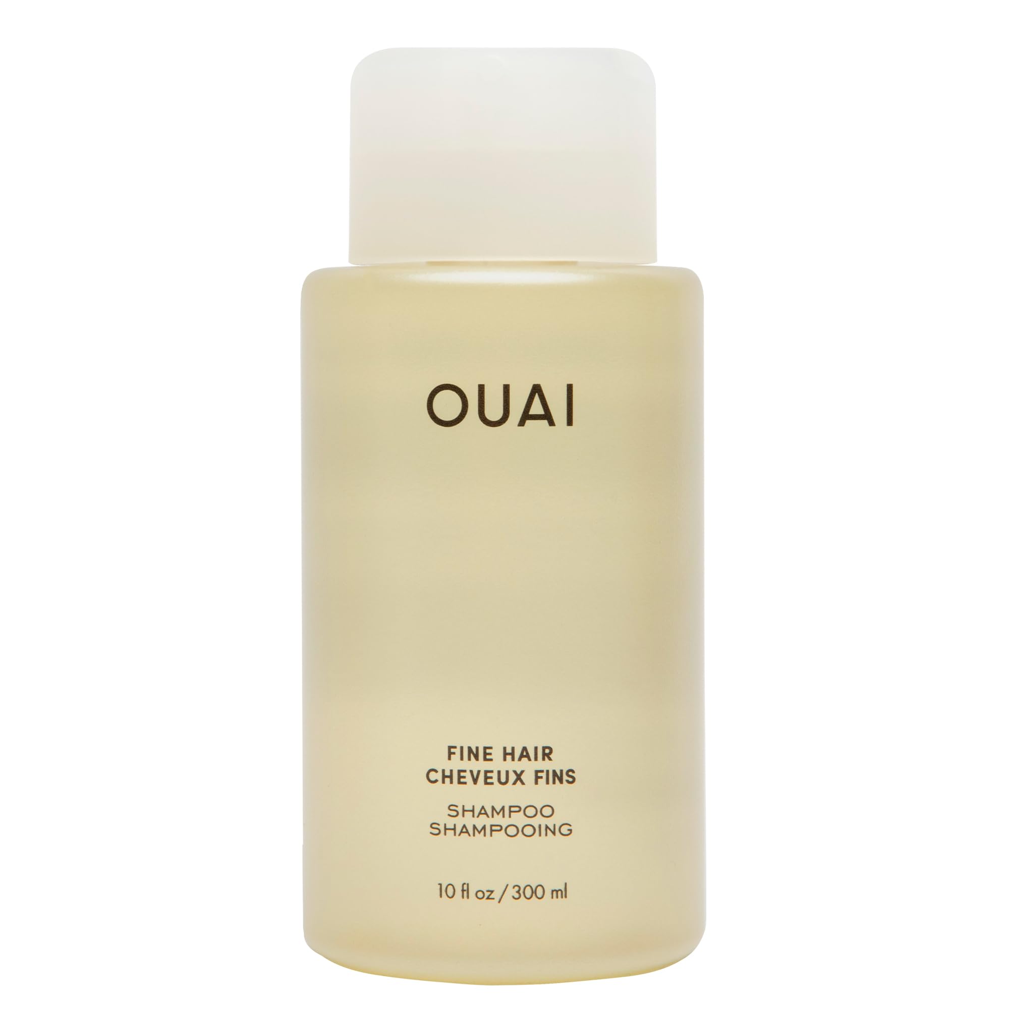 OUAI Fine Hair Shampoo - Volumizing Shampoo for Fine, Flat Strands - Made with Biotin, Keratin & Chia Seed Oil - Strengthens, Nourishes & Thickens - Color-Safe & Sulfate Free Hair Care (10 Fl oz) OUAI uk supplements