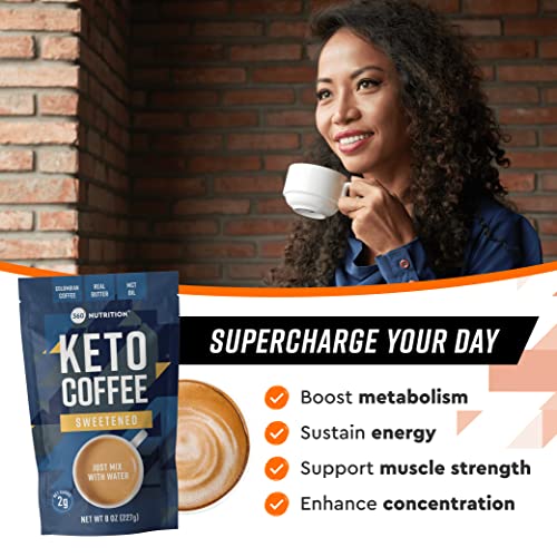 360 Nutrition Instant Keto Coffee with MCT Oil, Coconut Oil, Sweetened, Gluten Free 360 Nutrition uk supplements