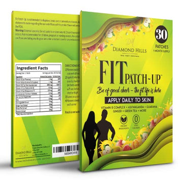 Diamond Hills Fit Patch-Up – 30ct Daily Patches Diamond Hills uk supplements