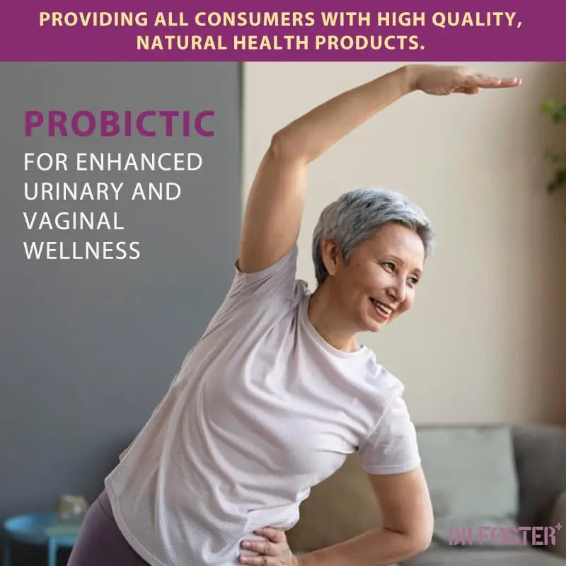 DRFOSTER Urinary Tract Health for Women, Vaginal Probiotics for Women pH Balance with D-Mannose, Cranberry, Probiotics and Prebiotics for Digestive Helath 90 Veggie Capsules DRFOSTER uk supplements