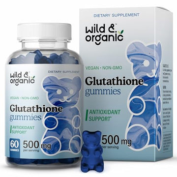 Wild & Organic Glutathione Gummies - Reduced Glutathione for Liver Cleanse & Antioxidants Wild & Organic uk supplements