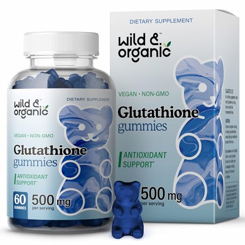 Wild & Organic Glutathione Gummies - Reduced Glutathione for Liver Cleanse & Antioxidants Wild & Organic uk supplements