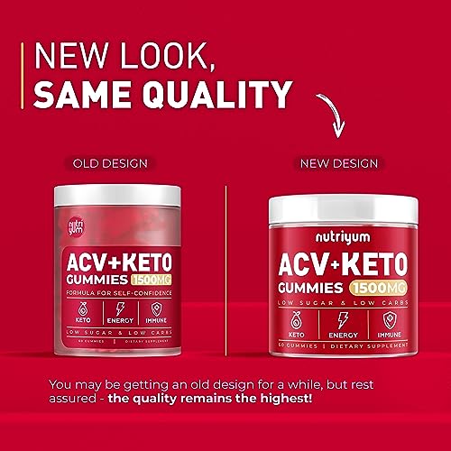 Keto ACV Gummies 1500 mg - Gelatin-Free Apple Cider Vinegar Gummies - Low Carbs Pectin XELAR uk supplements