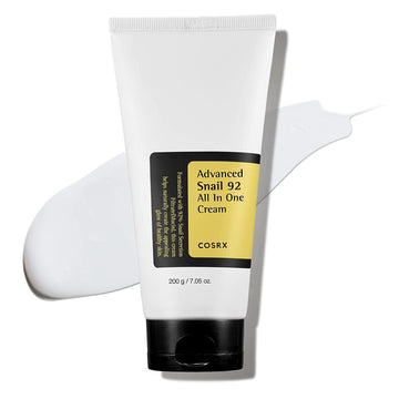 COSRX Snail Mucin 92% Moisturizer, Daily Repair Face Gel Cream for Dry, Sensitive Skin COSRX uk supplements