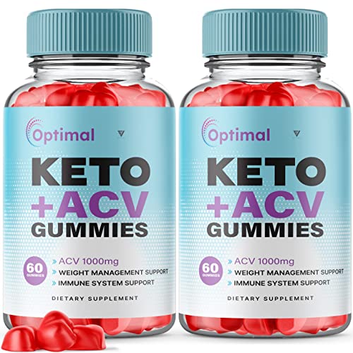 (2 Pack) Optimal Keto ACV Gummies Advanced Weight Loss Plus, Optimal Keto+ACV Gummy Fyvus uk supplements