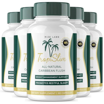 rize labs (5 Pack Tropislim Weight Loss Supplement, Tropislim Capsules for Total Body rize labs uk supplements