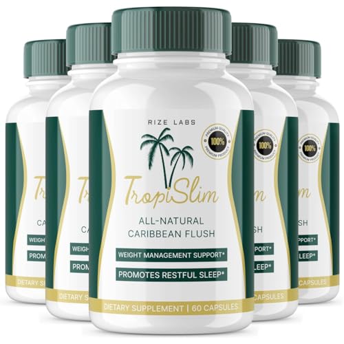 rize labs (5 Pack Tropislim Weight Loss Supplement, Tropislim Capsules for Total Body rize labs uk supplements