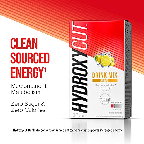 Hydroxycut Drink Mix Weight Loss Supplements, Lemonade, 21 Count (Pack of 1) Hydroxycut uk supplements