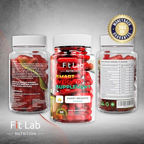 FIT LAB -90 Capsules - for Women & Men - Weighto Management - 45 Days Supply FIT LAB NUTRITION uk supplements