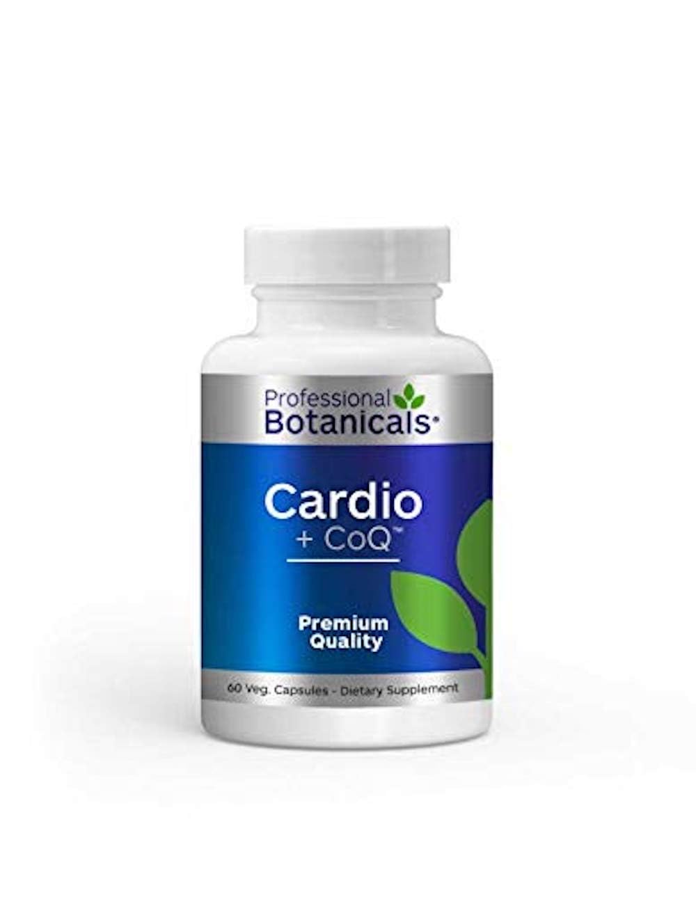 Professional Botanicals Cardio-CoQ CoQ10 - Vegan Formulated Coenzyme Q10 with Hawthorne Berry Valerian Root and Cayenne Pepper - 60 vegetarian capsules Professional Botanicals uk supplements