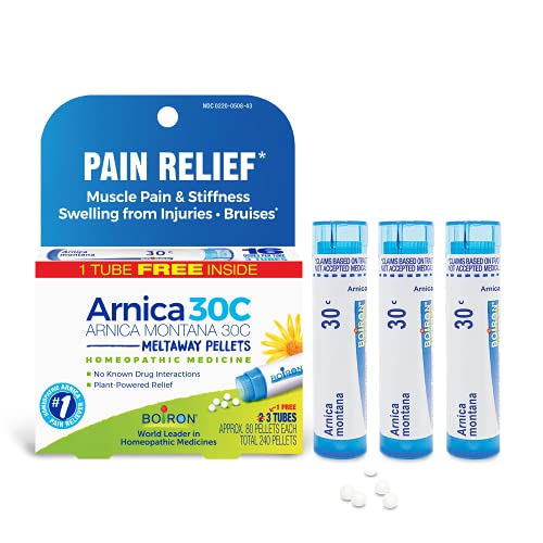 Boiron Arnica Montana 30C Homeopathic Medicine for Relief from Muscle Pain, Muscle Stiffness, Swelling Boiron uk supplements