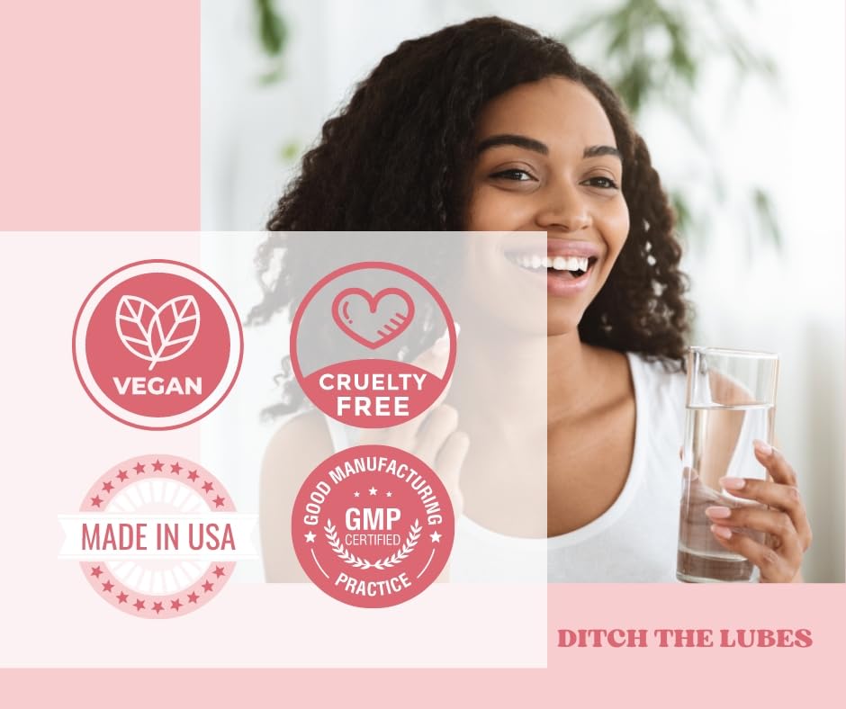V Bliss Slippery Babe Vaginal Moisturizer Capsules | Relieves Vaginal Dryness with Slippery Elm V Bliss uk supplements