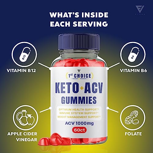 (2 Pack) 1st Choice Keto ACV Gummies, First Choice Gummies Advanced ACV - 1st Choice Fyvus uk supplements
