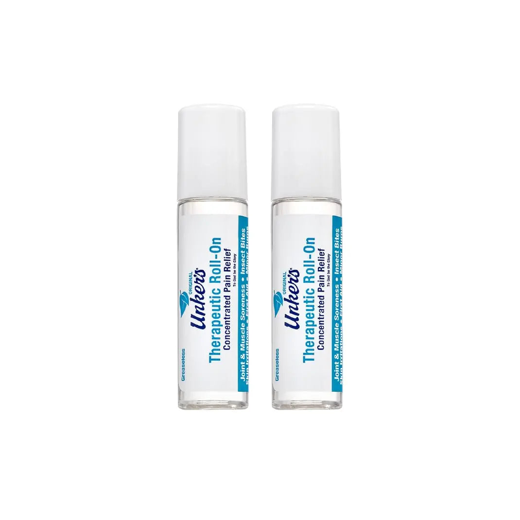Unker's Therapeutic 0.25 oz. Roll-on 2-Pack.Convenient Travel Size., Clear Unker's uk supplements