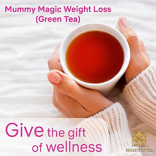 Mummy Magic Slim Tea - 100% Organic- Peach Flavor- Up To 40 Servings - 20 Count Mummy Magic uk supplements
