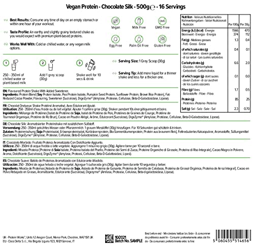 Protein Works - Vegan Protein Powder | Plant Based Protein Shake | Vegan Blend | Gluten Free Protein Works uk supplements